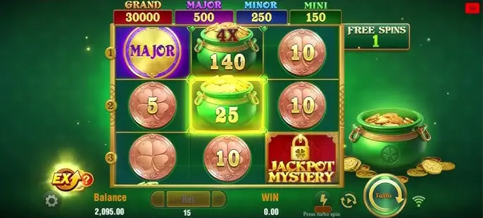 Clover Coins 3×3
